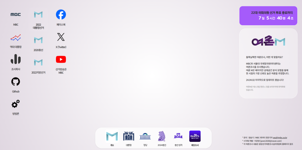 여론조사 M메인사이트