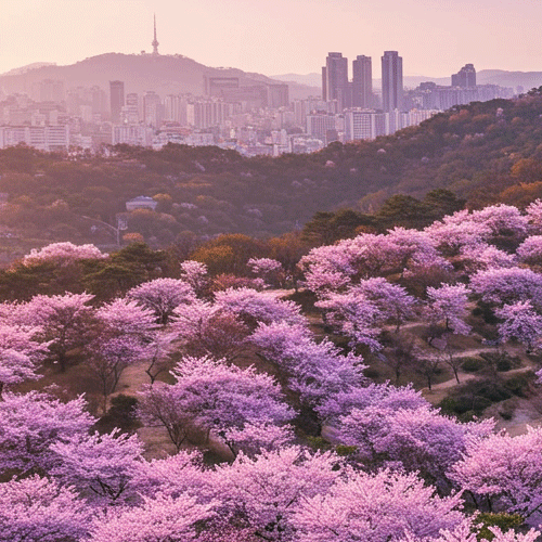 남산 벚꽃 축제