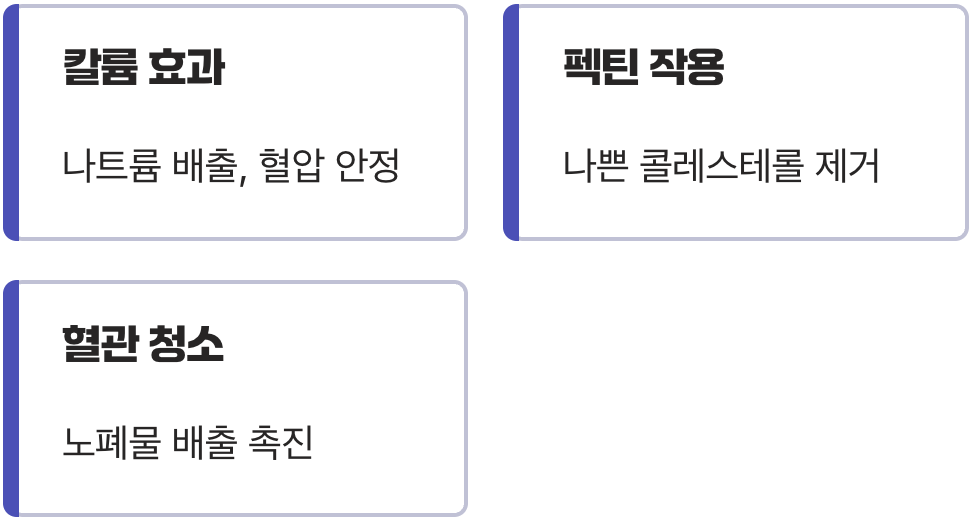 4. 혈관 속 노폐물을 씻어내는 '혈관 청소부'