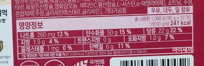 영양정보