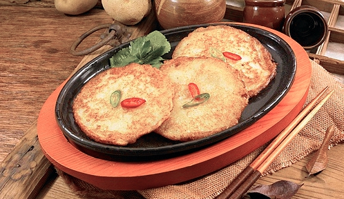 한국의 감자 요리 감자전