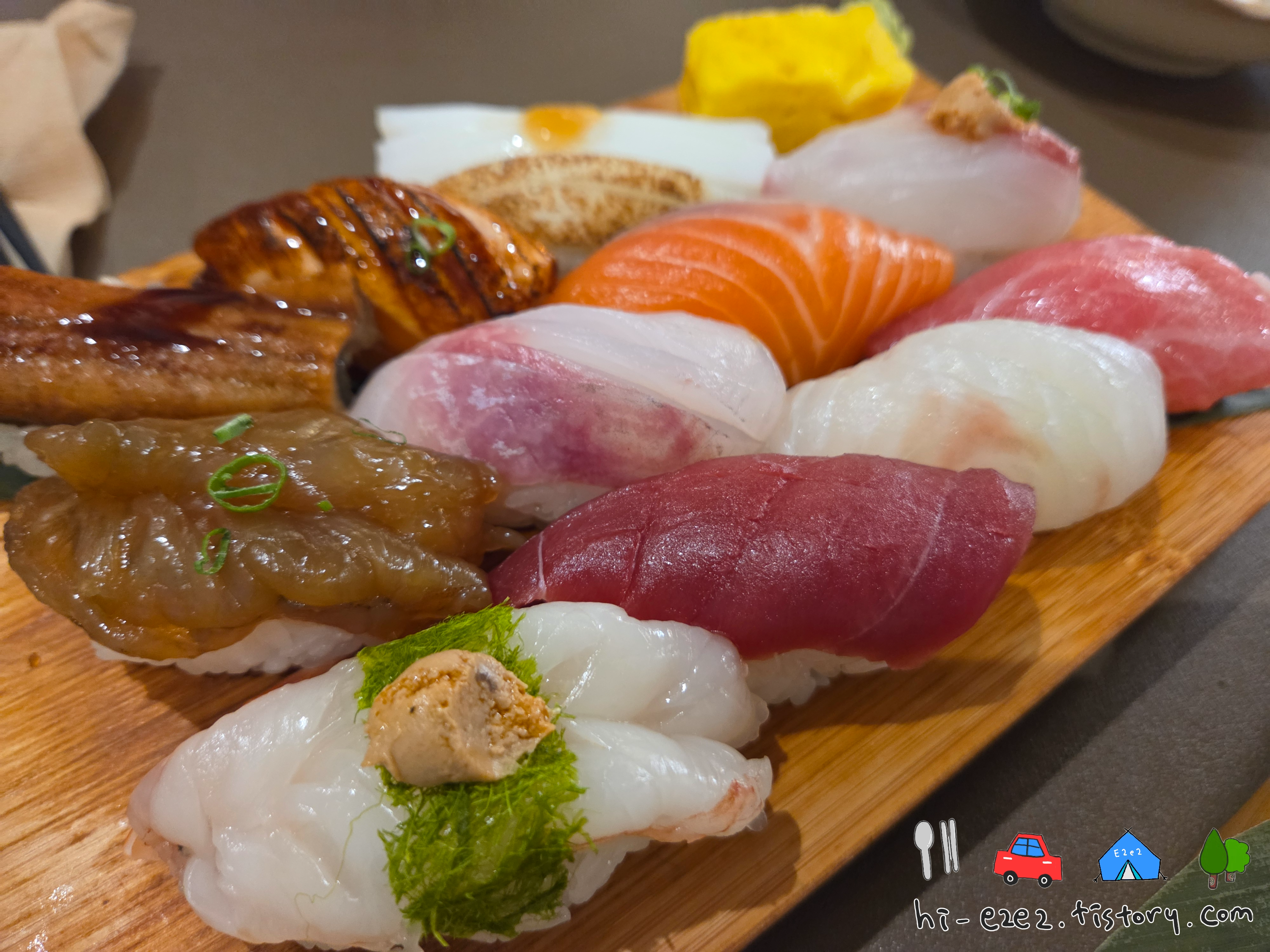 광주 여행 맛집 루키초밥 농성점 정민이초밥 전체 구성