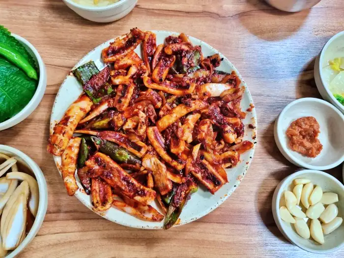 생방송 오늘저녁 경주 충효 노포 오징어 불고기 오불 오징어볶음 맛집
