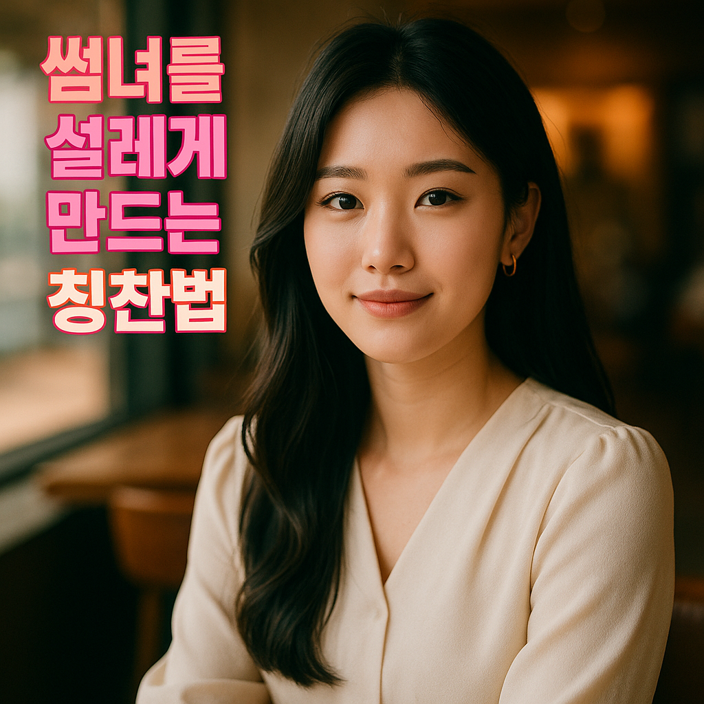 썸녀 설레게 하는 칭찬법 핵심