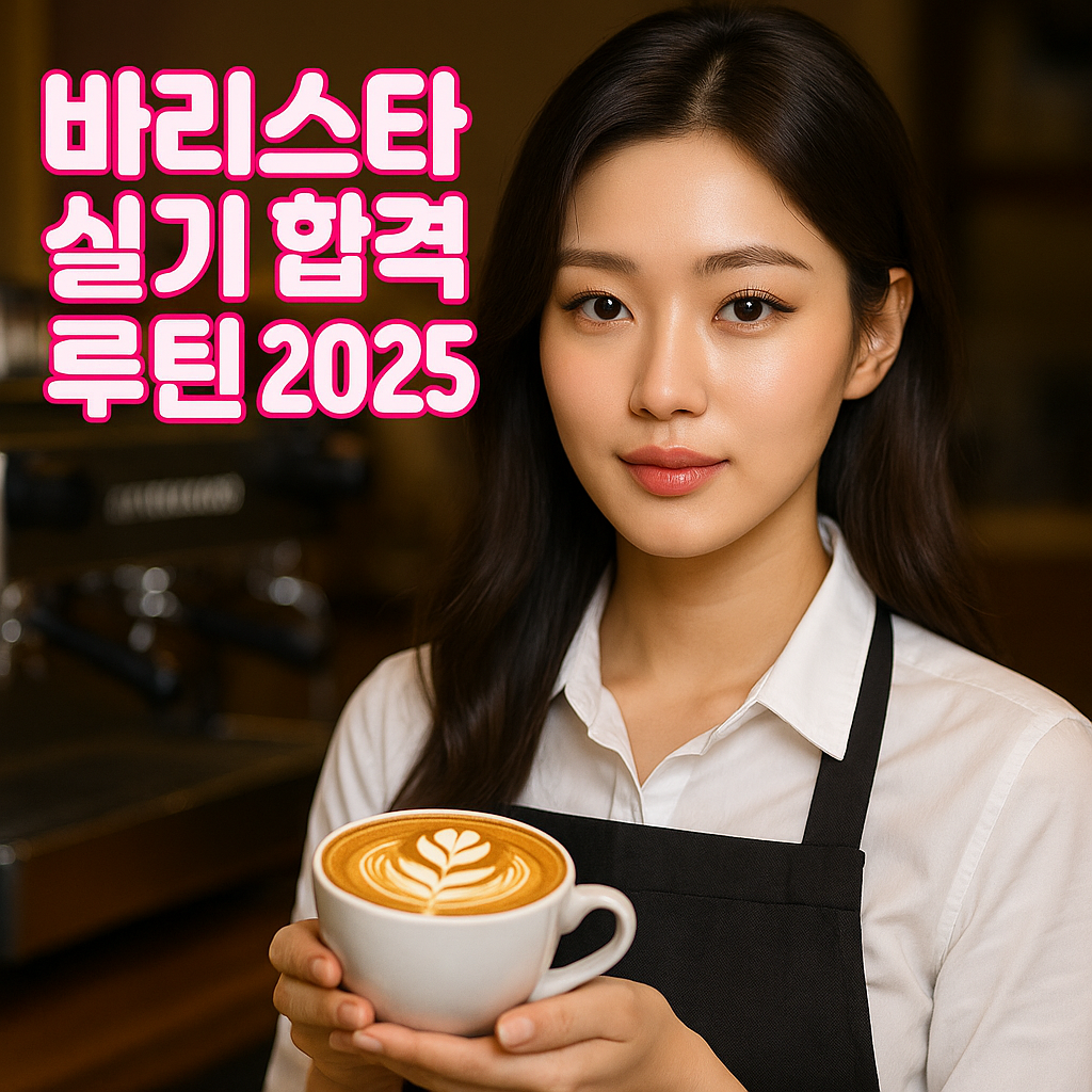 바리스타 실기, 시험장에서 절대 안 떨고 붙는 준비 루틴 2025
