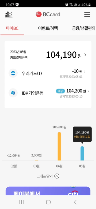 비씨카드 해지방법. 비씨카드 앱에서 카드 해지 기능 찾기