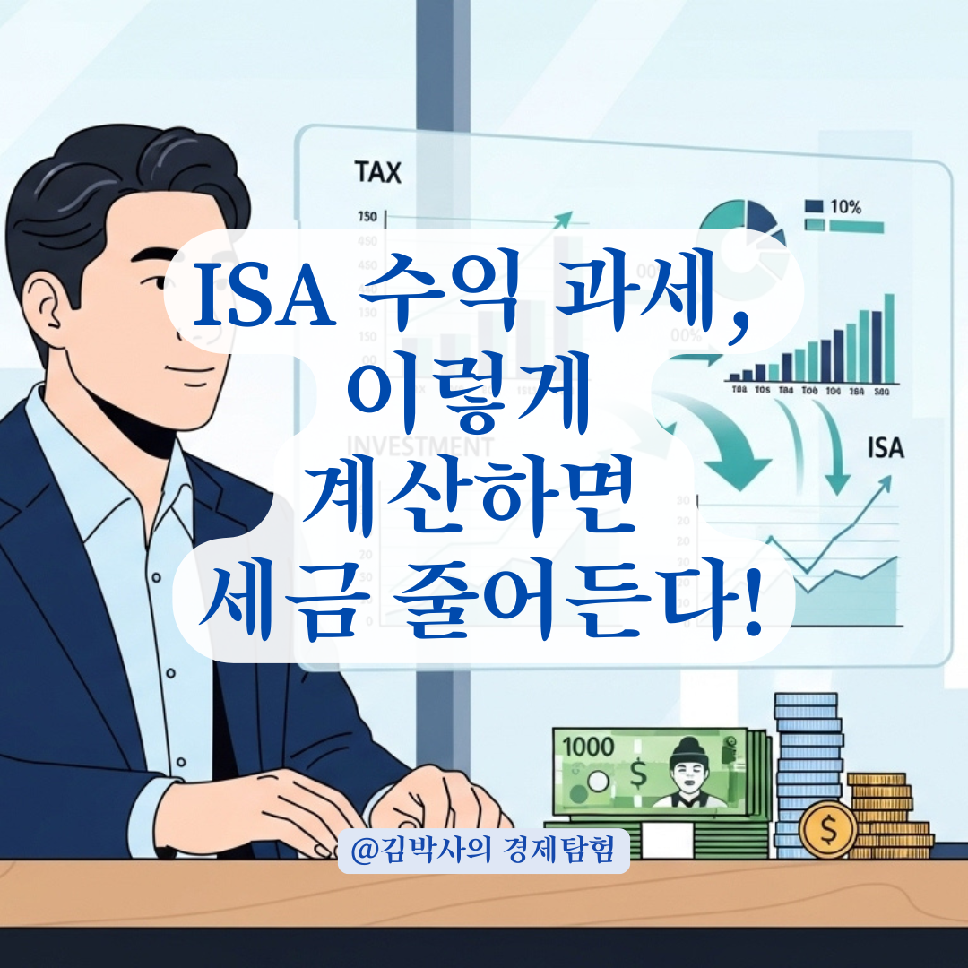 ISA 계좌 수익 과세, 배당금과 매매차익 이렇게 계산하세요!