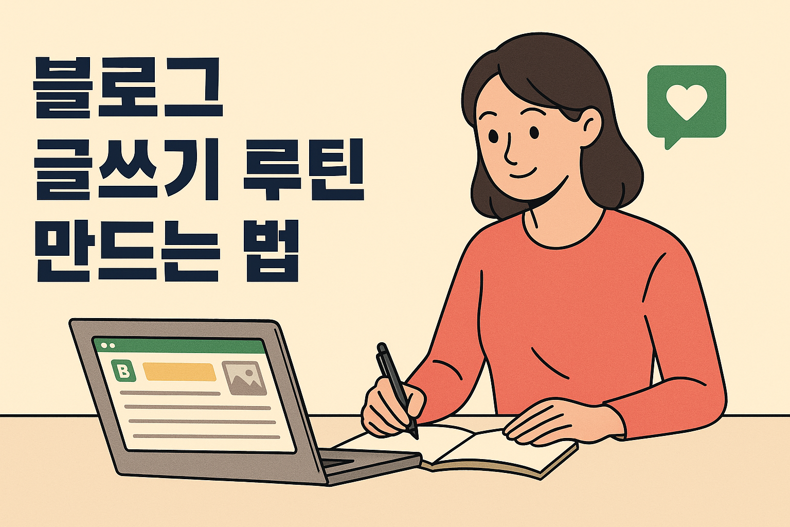 블로그 글쓰기 루틴 만드는 법
