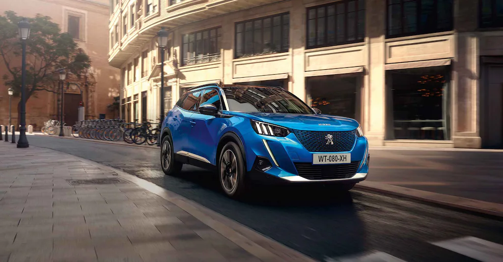 Peugeot e-2008 SUV 전면 사진 출처 푸조 홈페이지