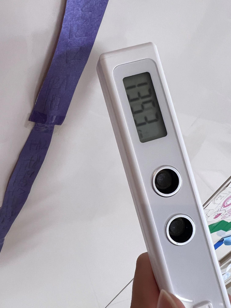 휴비딕 초음파 무선 신장계 작동모습