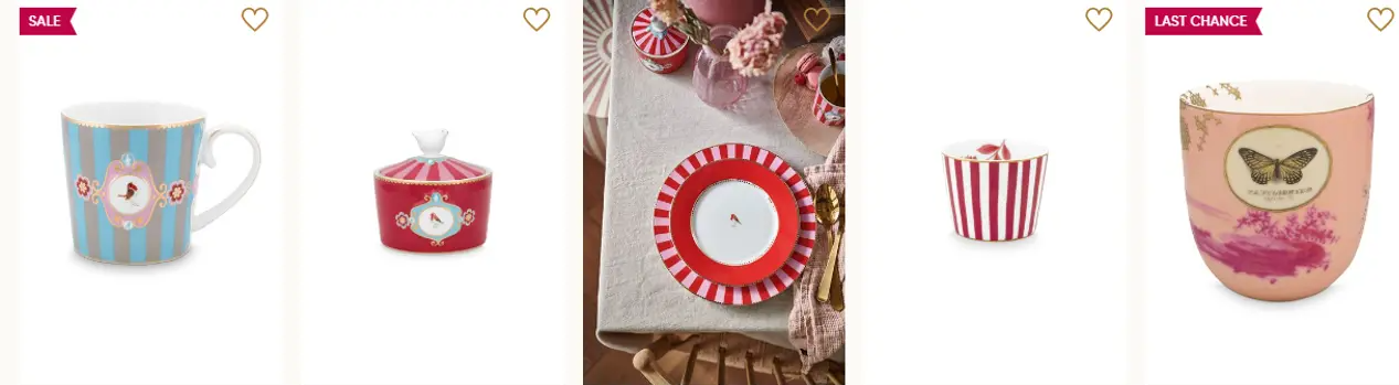 Pip Studio의 Love Birds 콜렉션