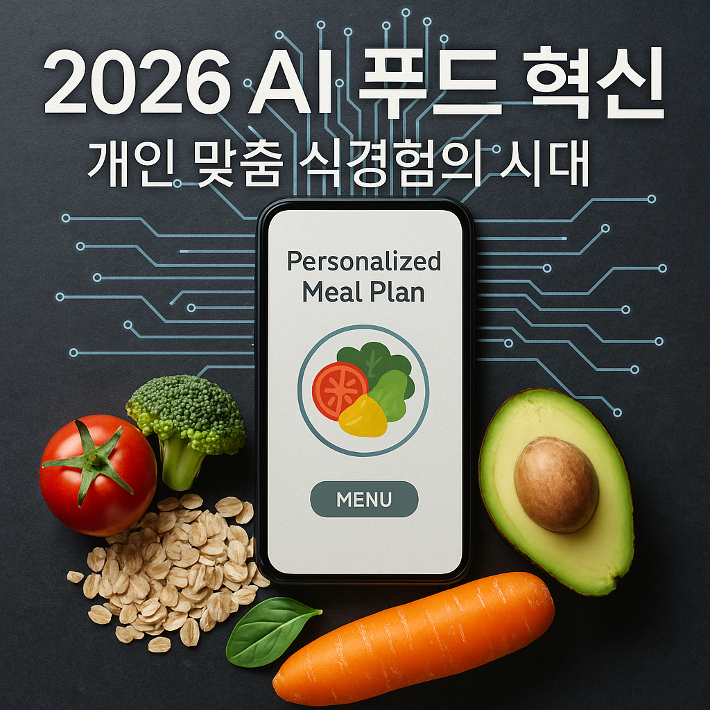 AI 기반 퍼스널 푸드 추천 시대: 개인화된 식경험의 도래