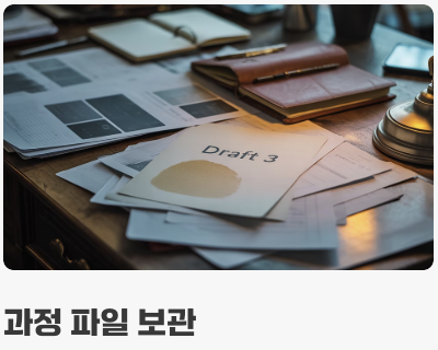 2단계(중간): 과정의 기록, '작업 공간(Use Case)'