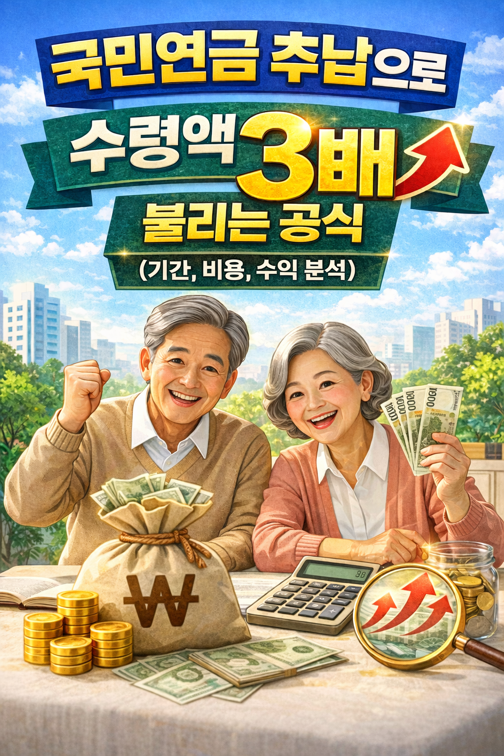 국민연금 추납으로 수령액 3배 늘리는 방법 가이드