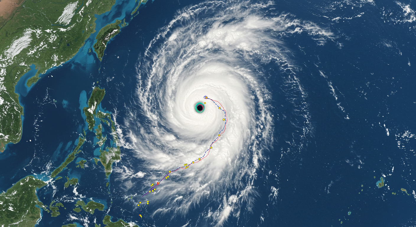 태풍 7호 경로