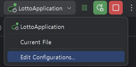 IntelliJ Edit Configurations