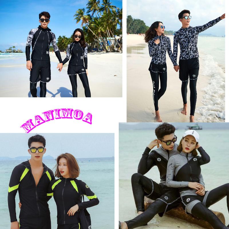 남성 여성 래쉬가드 세트 커플 래시가드 상의 하의 빅사이즈 수영복 5종세트