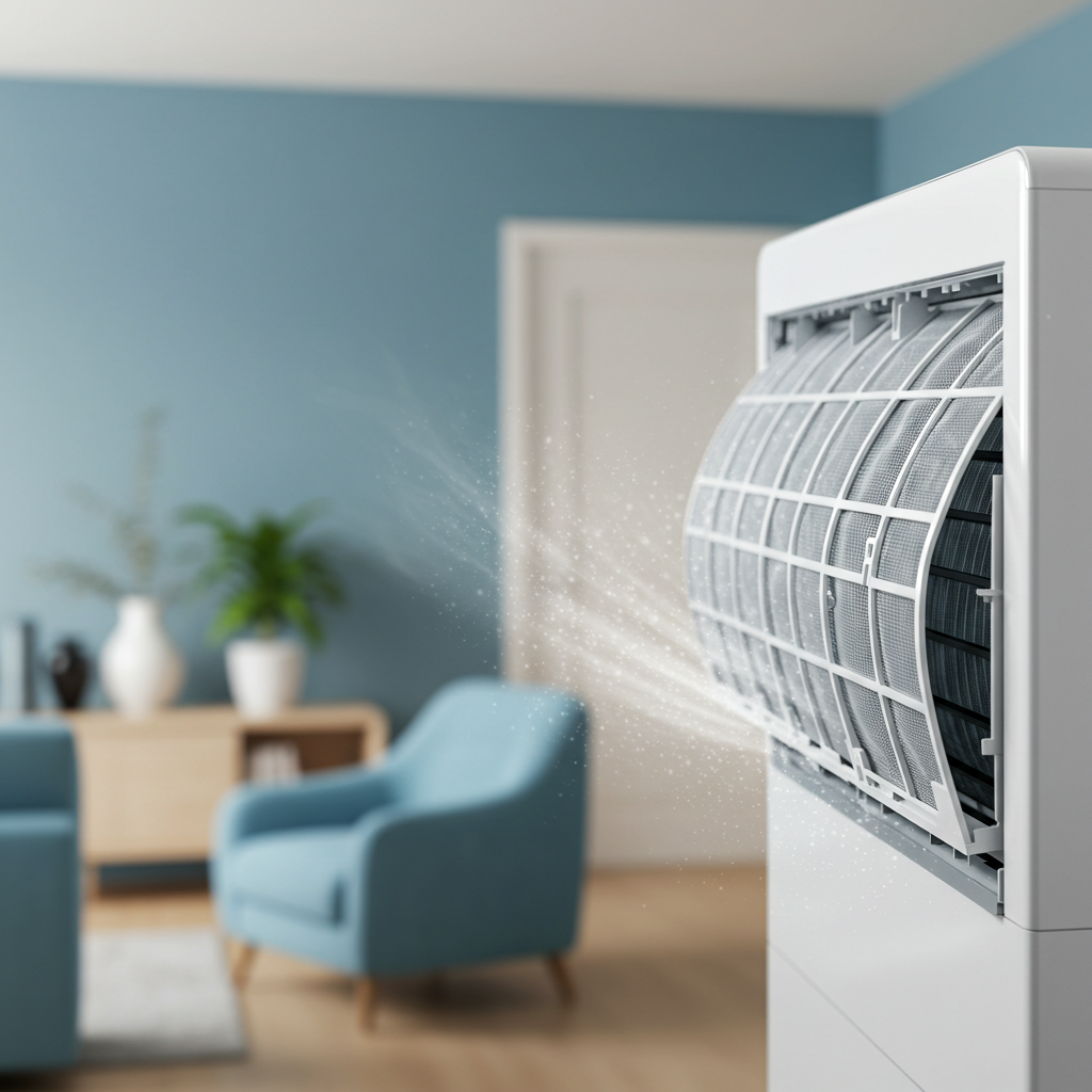 에어컨 필터 청소와 교체 주기