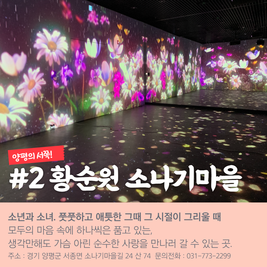 황순원 소나기마을 안내