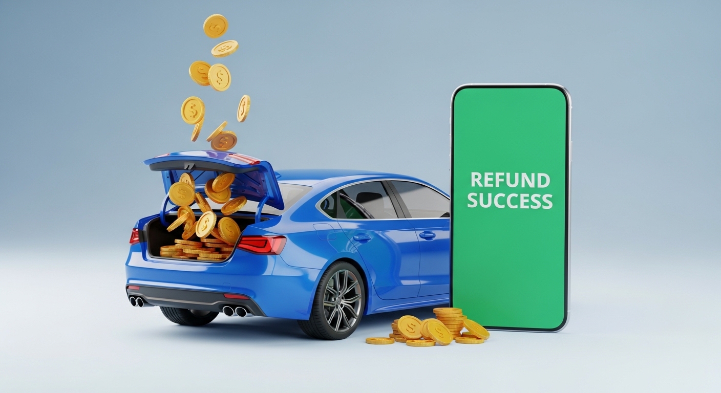 자동차환급금금얼마