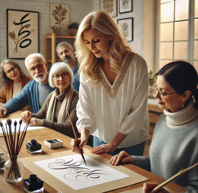 캘리그라피 지도사 자격증 관련 이미지