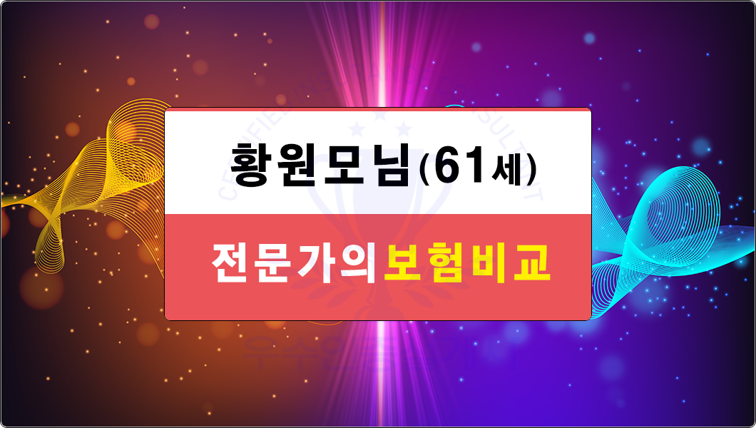 황원모님보험비교