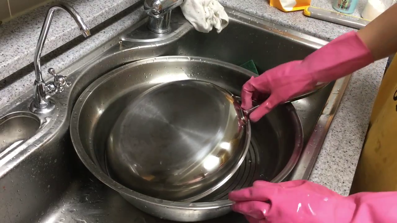 과탄산소다 사용 후