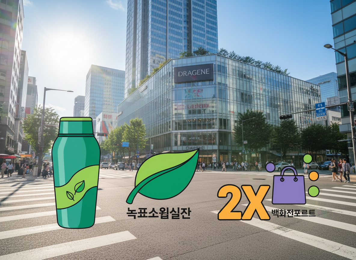 2026 탄소중립포인트 현대백화점 그린프렌즈 마일리지 포인트 적립