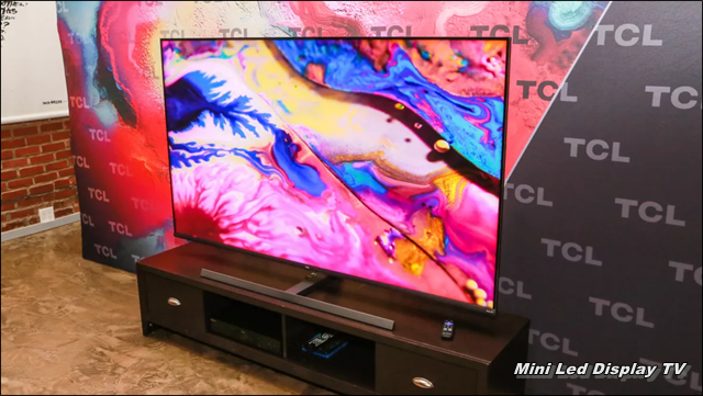 미니 LED 디스플레이가 적용된 TV