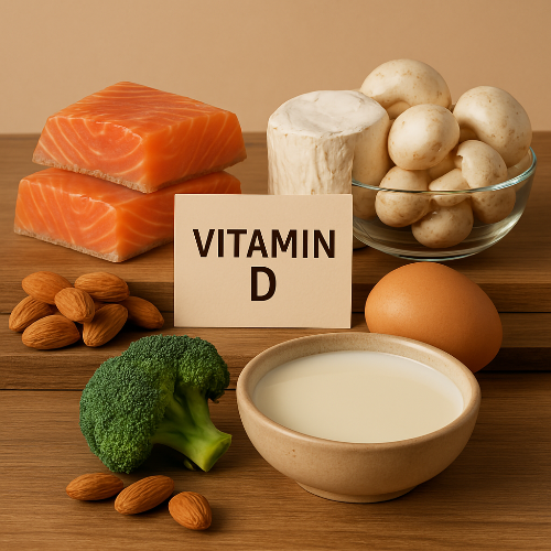 비타민 D 급원식품 이미지