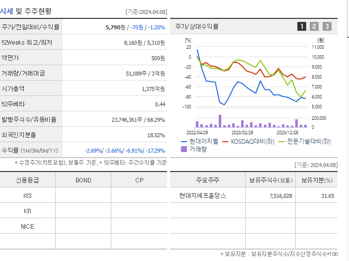 현대이지웰_기업개요