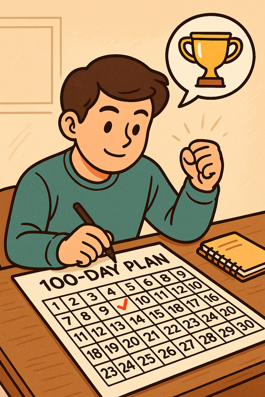 단기 목표로 동기를 유지하는 100일 플랜