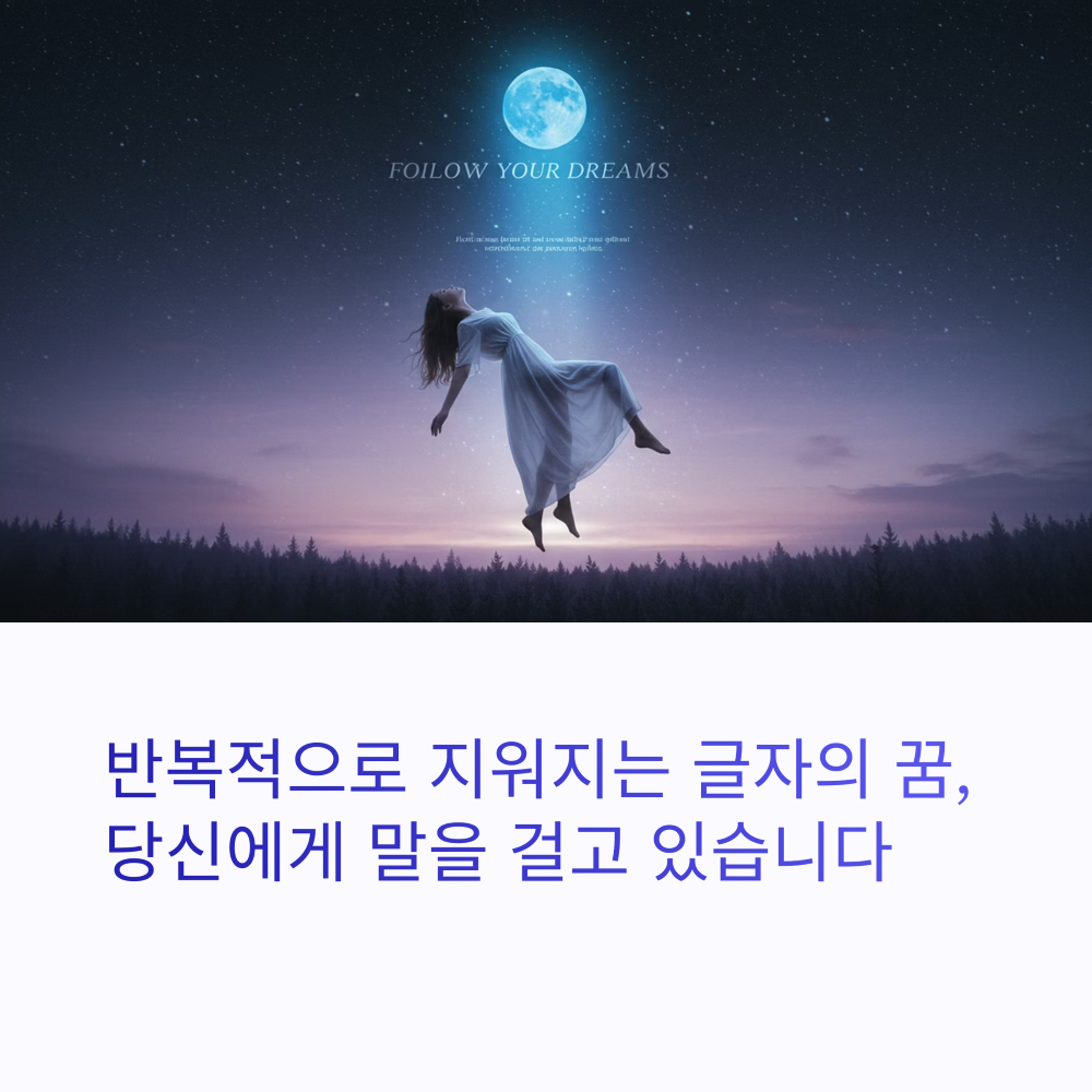 지워지는 글자가 반복되는꿈 썸네일