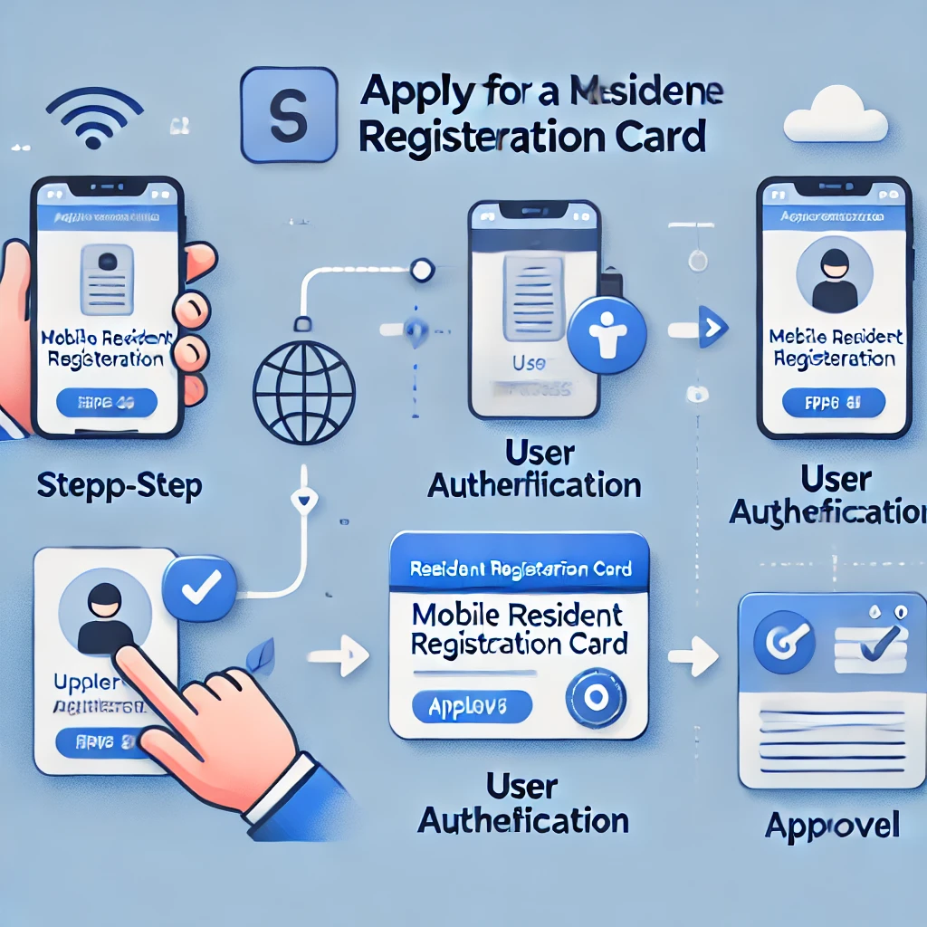 모바일 신분증발급방법