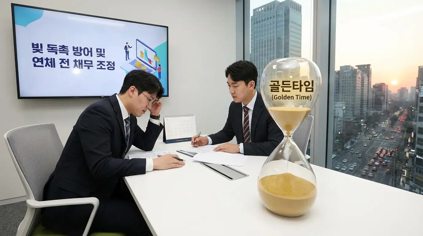 빚 독촉 방어 및 연체 전 채무 조정 골든타임 확보