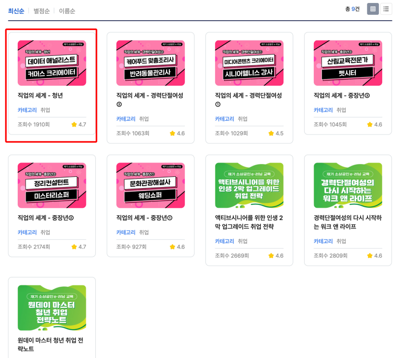 희망리턴패키지-전직장려수당