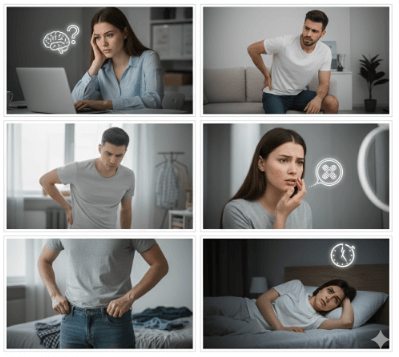 가속노화의 초기증상