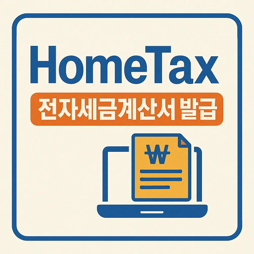 전자세금계산서 발행 이렇게 쉽다고? 홈택스 활용법 총정리!