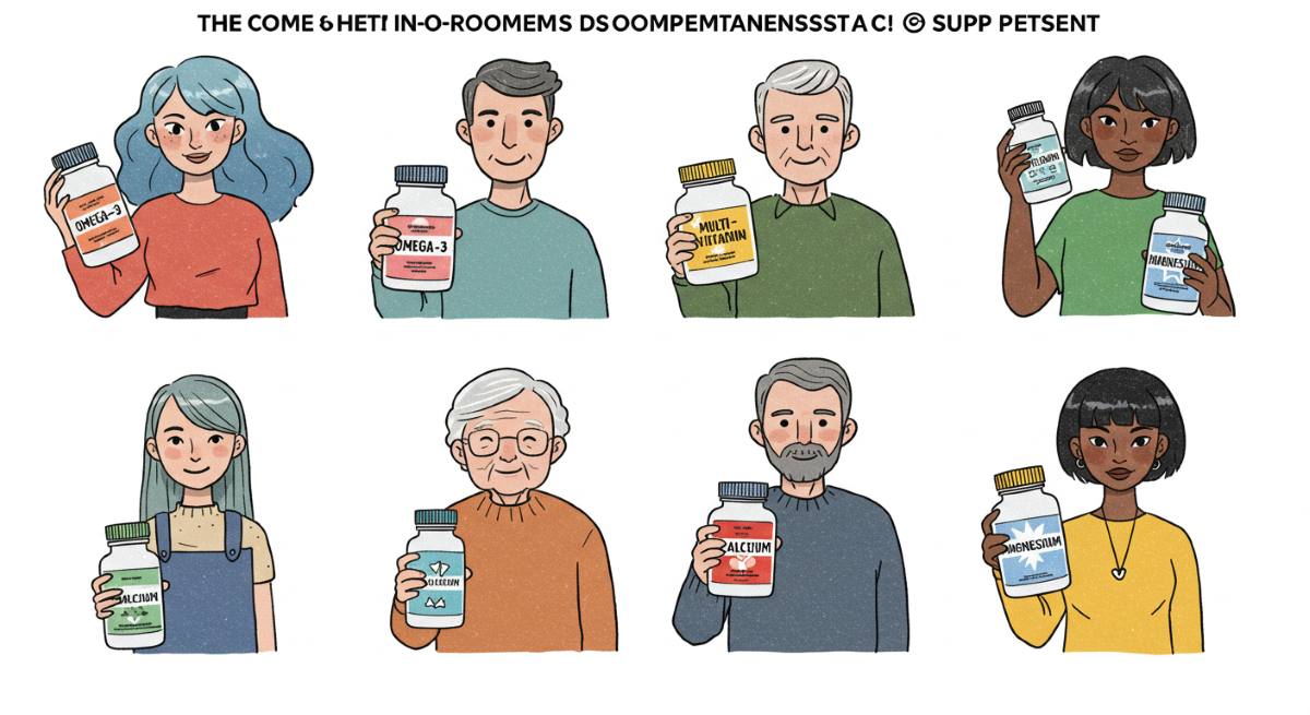 20대부터 60대까지&amp;#44; 연령대별 맞춤 영양제 완벽 가이드