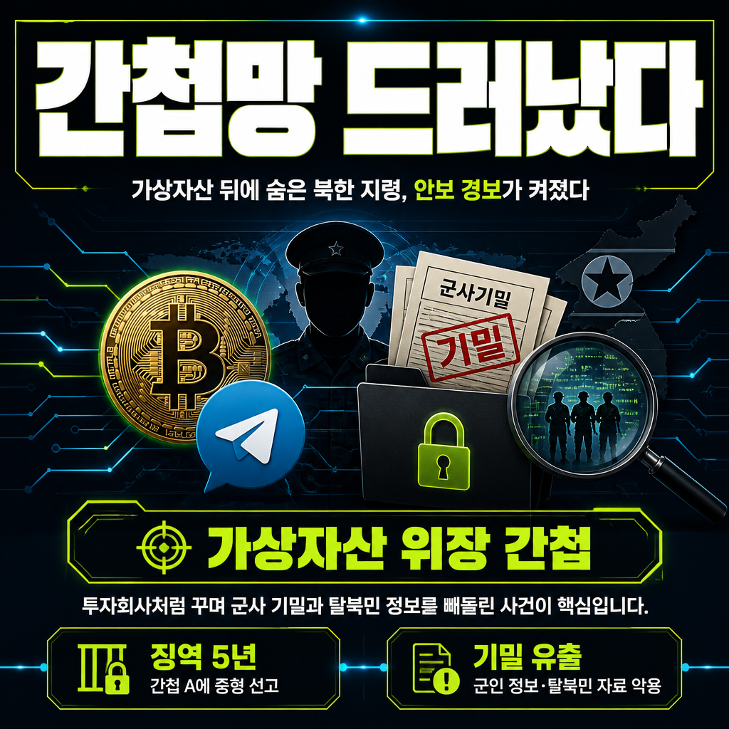 간첩망 드러났다