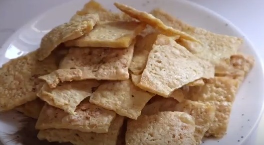건강을 위한 고소한 간식! 두부 칩 레시피 / 두부칩 만들기