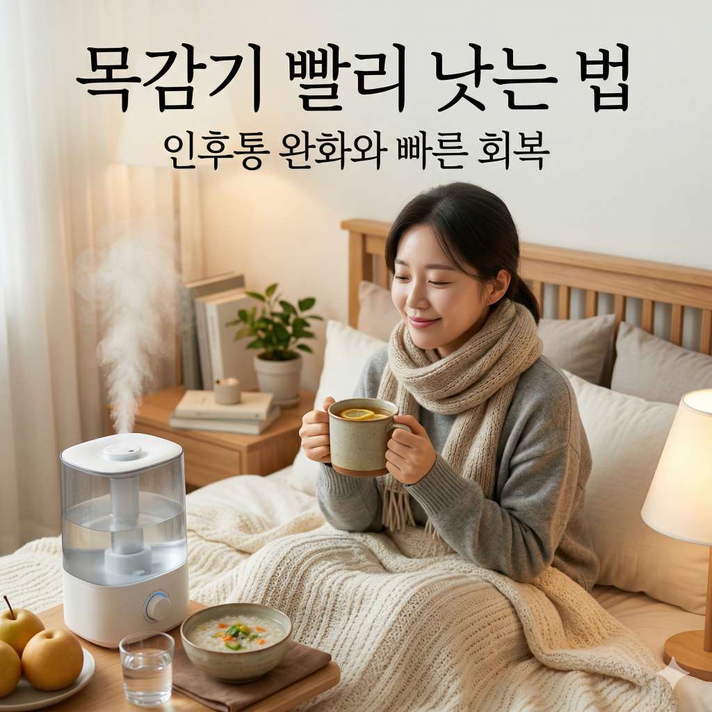 목감기 빨리 낫는 법