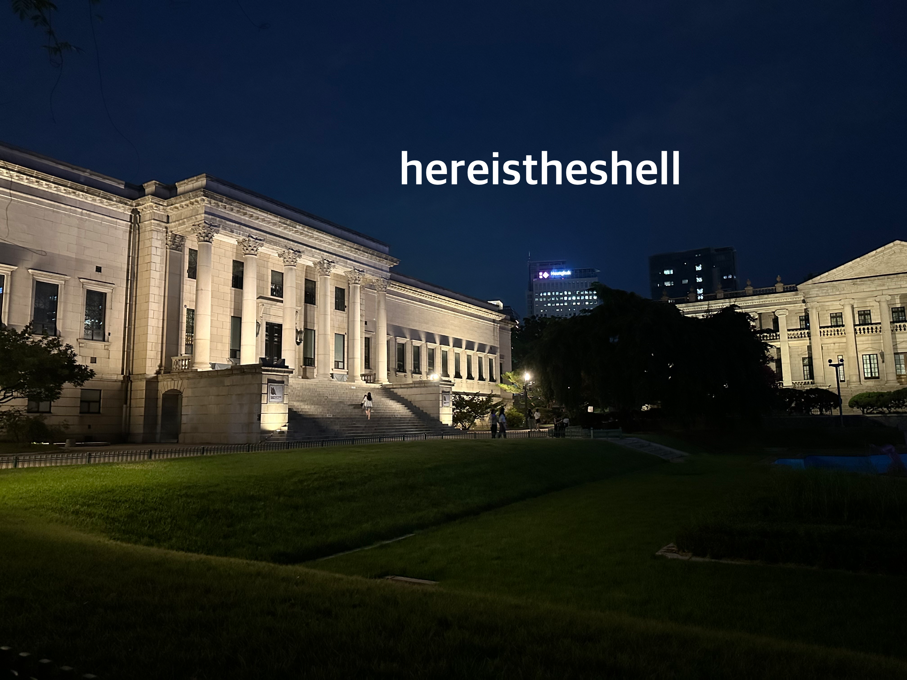 덕수궁 석조전 야간