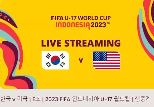 한구 미국 축구 결과