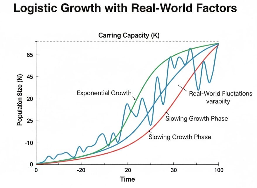 한계의 미학: 로지스트형 생장 모형과 개체군 조절의 동학