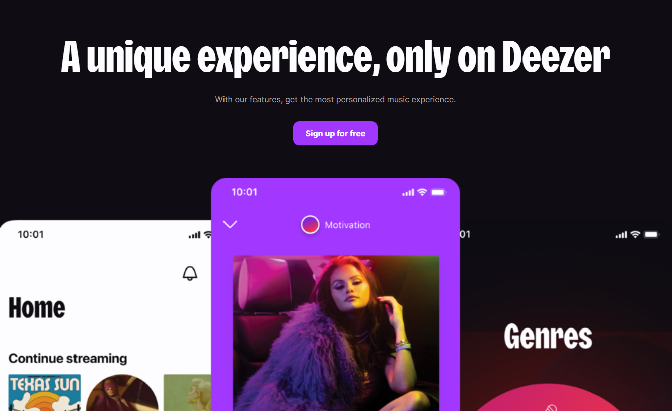 프랑스의 음악 스트리밍 서비스 Deezer는 더 많은 리듬, 더 적은 알고리즘이라는 슬로건으로 사용자가 주도하는 음악경험을 만들고 있다