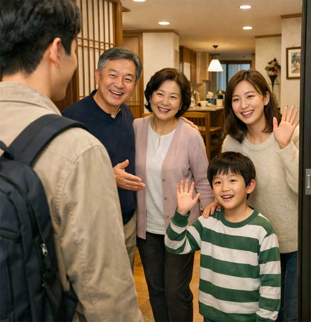 집 방문 이미지