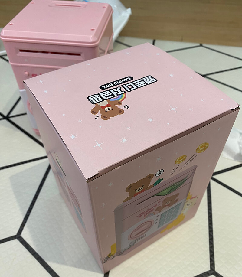 멜로디저금통 패키지 박스