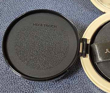 블렌딩 팔레트의 확대 모습