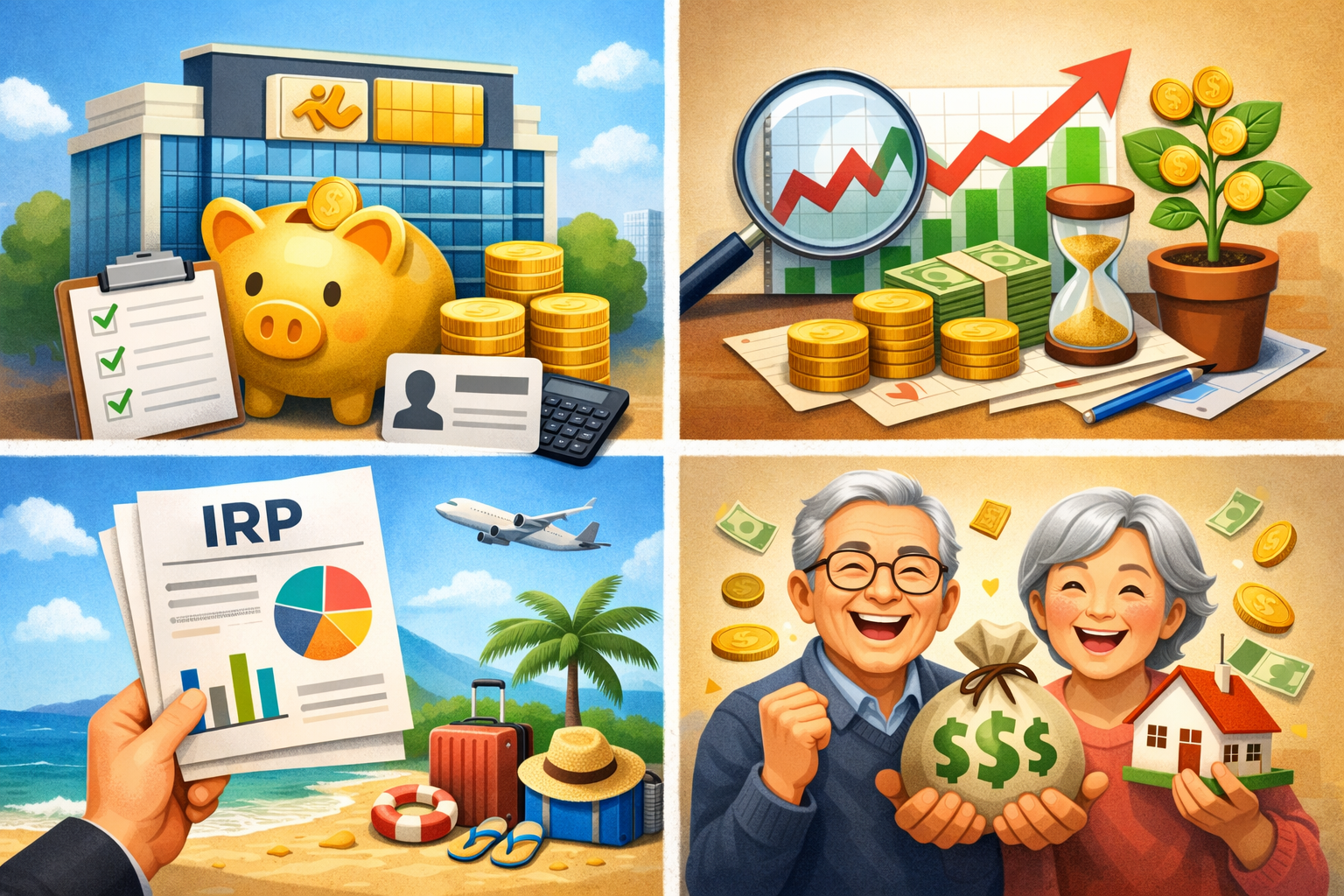 국민은행 IRP 계좌 개설방법 총정리 (수수료·운용·중도인출 완벽 가이드) 관련 사진